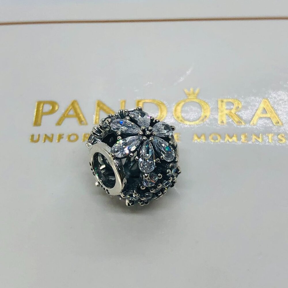 ✨🔥Pandora Sparkling Herbarium Cluster Round Charm
